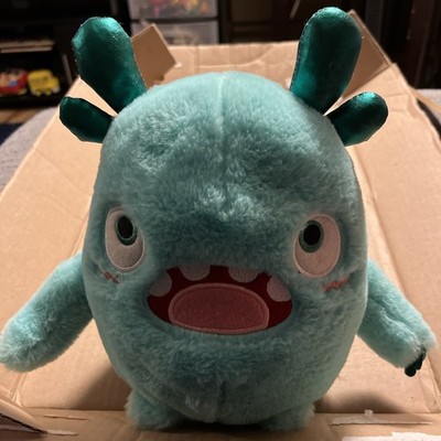 Goffa Two Eyed Blue Green Super Cute Monster Plush Stuffed Animal