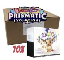 Pokemon Prismatic Evolutions 10x ETB Elite Trainer Box Case |  Sealed ✅