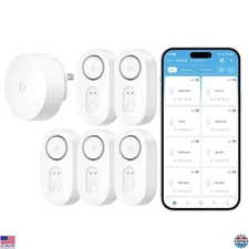 GoveeLife Upgraded Smart Water Leak Detector 1s with 1804ft Ultra-Long Range,