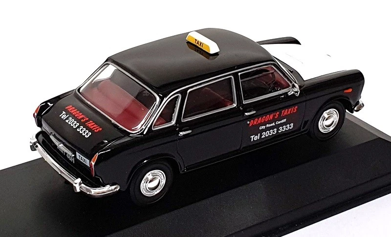 Vanguards 1/43 Scale VA08908 - Austin 1800 Dragon's Taxis - Black/White - Image 2 of 4