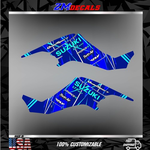 Suzuki LTZ 400 Grafik Kit Aufkleber Sticker Wrap - Bild 2 von 6