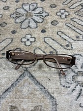 Christian Dior Italy CD3704 AXI 52-17-135 Brown Full Rim Eyeglasses Frame Only