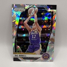 2024 Panini Prizm WNBA Rae Burrell Cracked Ice Prizm Los Angeles Sparks