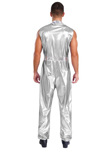 Para hombres Mono Halloween Body Rave Ropa de club nocturno Baile Una pieza Vestir Bar - Imagen 20 de 70
