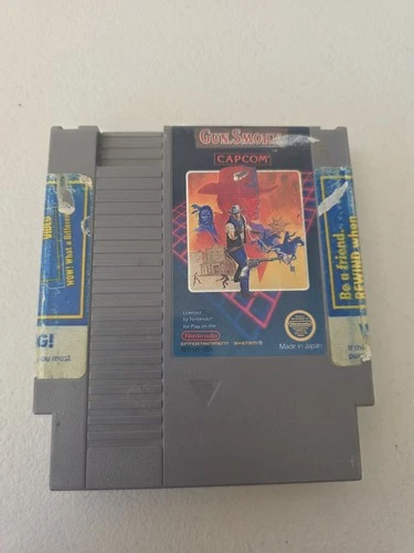 Capcom Gun.Smoke (Nintendo NES, Shooter, NTSC-U/C US/Canada) Classic Arcade