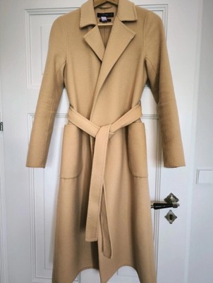 Hallhuber Mantel Hell-Cognac Hellbraun Gr. 34 Doubleface 