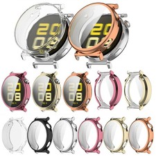 Tempered Glass Screen Protector Watch Case Full Cover for HUAWEI Watch GT5 41MM