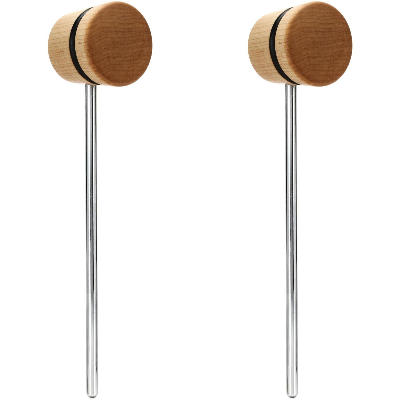 Деревянные насадки для бас-барабана Low Boy - легкие натуральные с черными полосками 2 10290₽