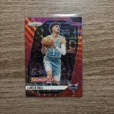 2024-25 Panini Prizm - Monopoly #31 LaMelo Ball Charlotte Hornets Red Prizm Wave