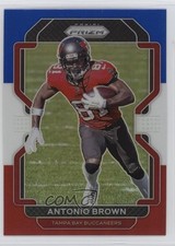 2021 Panini Prizm Red White & Blue Prizm Antonio Brown #292 1k2s