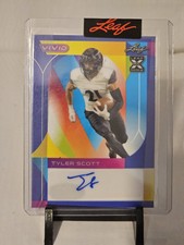 2023 Leaf Vivid TYLER SCOTT Pre-Production Proof AUTO #1/1 💥RARE💥 Bears Cincy