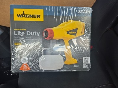 Wagner Control Spray Lite Duty Handheld Stain Sprayer R362R New!!