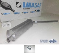Imasaf ESD Auspuff Endtopf für Ford Transit 1.7 1300 (72E 73E81E) 1965-1973