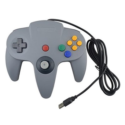 Mars Devices Generic Wired USB N64 Controller For PC Brand New