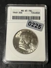 1949 franklin half dollar Gem FBL Vintage Anacs Soapbox