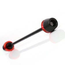 For Kawasaki ZZR-1400 06-17 16 15 14 13 12 11 CNC Front Axle Fork Sliders Red