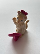 Siamese Kitten looking in mirror Miniature Kitty In My Pocket 1994 Meg Inc.