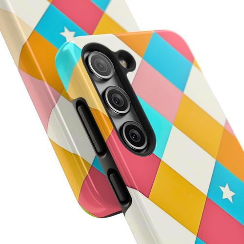 Vibrant Preppy Checkered Tough Phone Case | Aesthetic - 第 98/108 張圖片