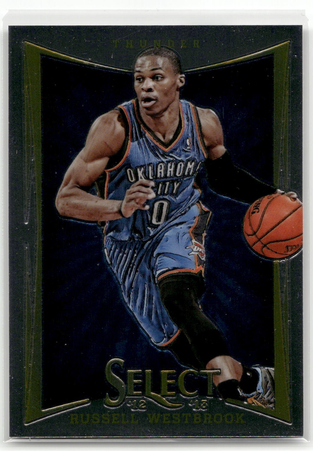 Russell Westbrook 2012-13 Panini Select #89 Oklahoma City Thunder