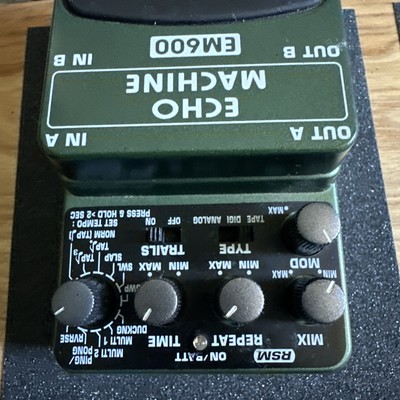 Behringer EM600 Echo Machine Guitar Pedal 403365305313| eBay