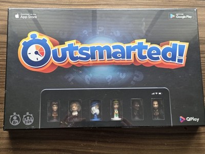 Outsmarted The Live Family Quiz Show Brettspiel QPlay App Connected 2-24 Spieler
