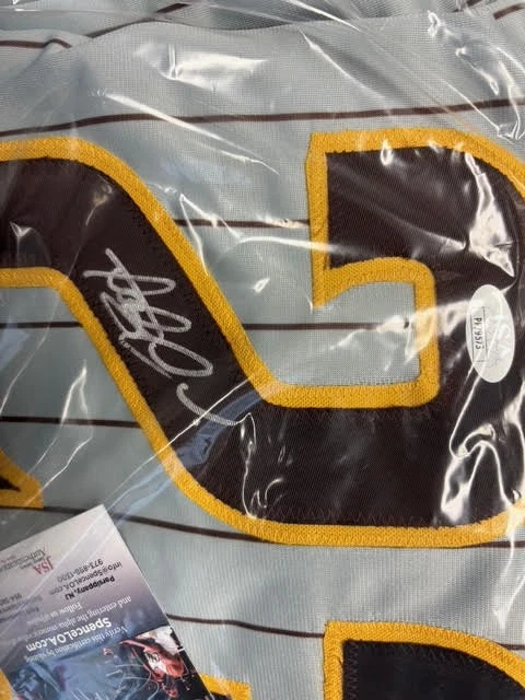 Camiseta Fernando Tatis Jr autografiada/firmada Beckett certificado de autenticidad Foto 3 de 4
