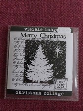 Merry Christmas, Snowflake, Visible Image, Clear Magic Clear Stamps Set