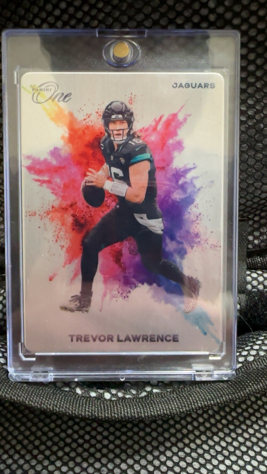 2023 Panini One Trevor Lawrence Color Blast #7 Jaguars