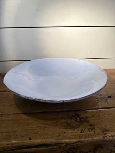 Vietri Cuccina Fresca Sorbetto Lilac 15.5 Inch Serving Bowl -HTF-discontinued - Picture 8 of 8