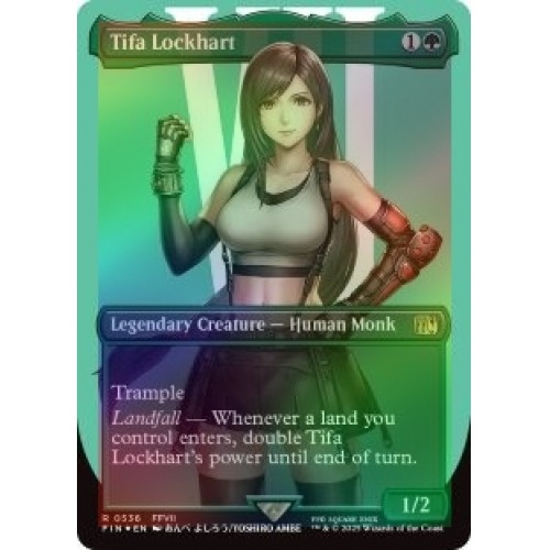 タタル・タル サージfoil mtg ff Foil Tifa Lockhart (borderless) (surge Foil) (536) M/NM