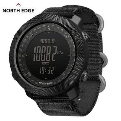 NORTH EDGE APACHE-46 Digitaluhr Mode Sportuhren mit Kompass Höhenmesser