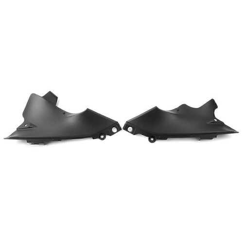 Tubo de carenado de cubierta de conducto de aire lateral izquierdo y derecho compatible con Yamaha YZF R1 2004-06 negro - Imagen 2 de 10
