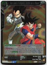 Son Goku & Vegeta Battle on a Planet Foil Legend of the Dragon Balls BT25 121