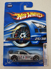 2006 Hot Wheels 25 First Editions 25/38 CORVETTE C6R Gray Variant w/Chrome 5 Sp