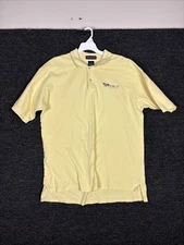 AMERICA S CORVETTE CLUB POLO SHIRT, SIZE XXL Fruit Of The Loom Yellow