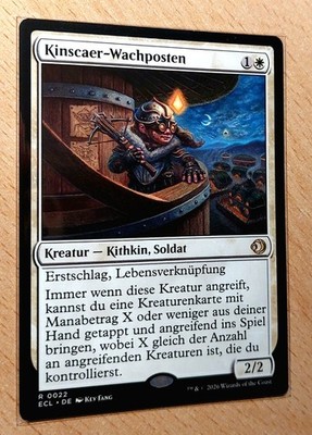 Mtg Magic: Kinscaer-Wachposten,Kinscaer Sentry, DEUTSCH 