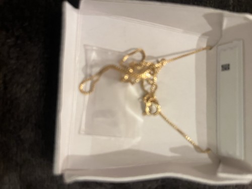 Collana con ciondolo cuore e diamanti rubino originale vintage nuova - Foto 4 di 8