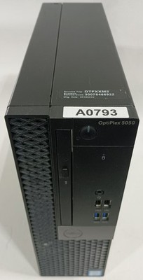 WORKS - Dell OptiPlex 5050 Small Form Factor i7-7500 3.4GHz 8GB