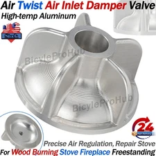 Air Twist Air Inlet Damper For Wood Burning Stove Fireplace Freestanding Repair