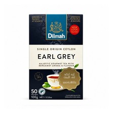 Dilmah earl grey Ceylon black tea 50 pure Cey...