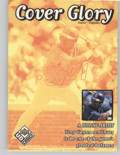 Tony Gwynn [Prime Choice Reserve] #34 1999 UD Choice card