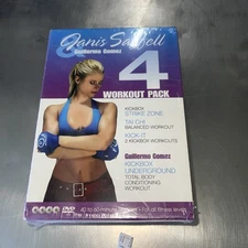 NEW SEALED 4 DVDs Janis Saffell Workout Box: Kick -It, Strike Zone, Tai Chi