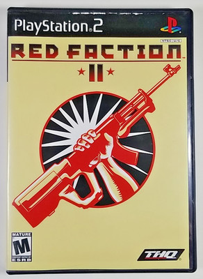 Red Faction II Sony PlayStation 2 Complete with Manual PS2 Game Not Tested