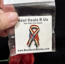 911 Memorial Lapel Pin United America Red White Blue American Flag New
