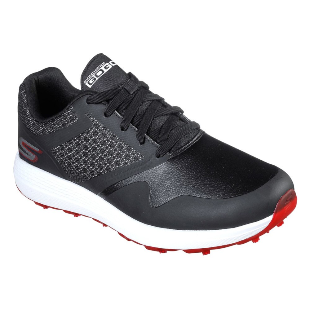 Мужские кроссовки для гольфа Skechers Go Golf Max 54542 Черный Красный размер 9 М 10190₽