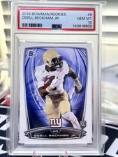 2014 BOWMAN ROOKIES #8 ODELL BECKHAM JR. RC PSA 10