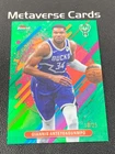 2025 Topps Finest Basketball Green Refractor Giannis Antetokounmpo #243