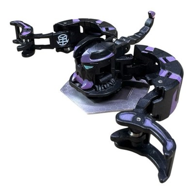 Bakugan Battle Brawlers New Vestroia Black Darkus Scorpion Trap Anime Toy