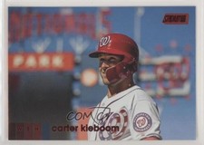 2020 Topps Stadium Club Red Foil Carter Kieboom #122 s3g