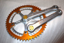 Crankset - CAMPAGNOLO - 50th anniversary - super record - cinquantenario